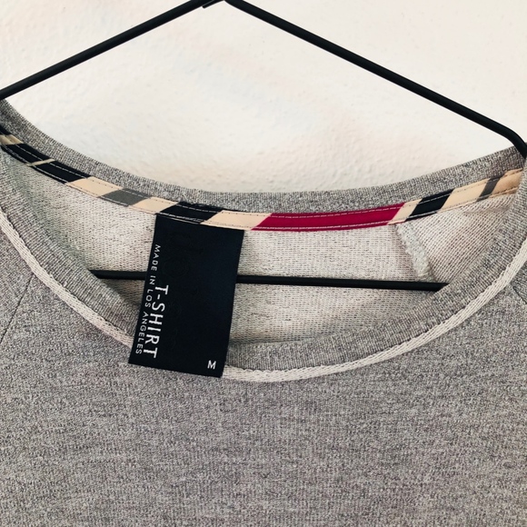 Anthro Dolan Gray Sequin Sweatshirt M - Picture 2 of 5